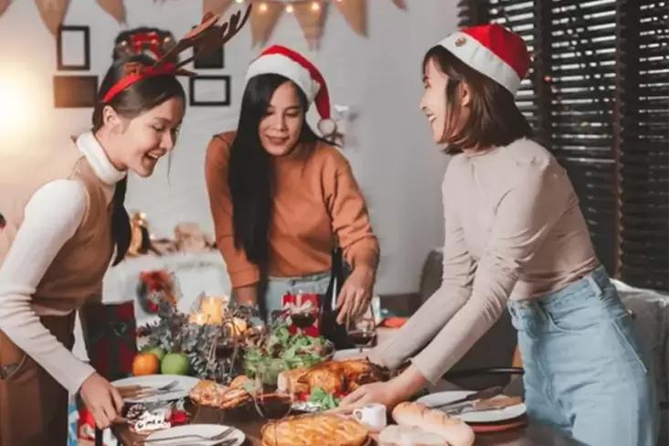 5 Tips Baik Santap Hidangan Natal, Jaga Kadar Gula Darah juga juga Kolesterol